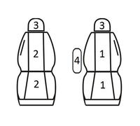 ATRA S-/40_T06 Seat cover