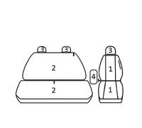 ATRA S-/43_T06 Seat cover