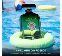 Atralia Absolute Chill 100ml EDP - Citrus Mint Perfume for Men & Women | Green Lemon, Mint, Orange, Blackcurrant | Summer Fresh Long-Lasting Fragrance