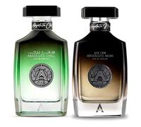 Atralia Absolute Noir & Absolute Chill - Men’s Eau de Parfum Duo (2 × 100ml) | Bold Intensity & Fresh Aromatic Scents