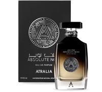 Atralia Absolute Noir Eau De Parfum for Men 100Ml 3.4Oz - Luxurious and Long Lasting Fragrances with Top Notes of Bergamot, Lemon, Grapefruit, Pink Pepper