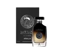 Atralia Absolute Noir Eau De Parfum for Men 100Ml 3.4Oz - Luxurious and Long Lasting Fragrances with Top Notes of Bergamot Lemon Grapefruit Pink Pe
