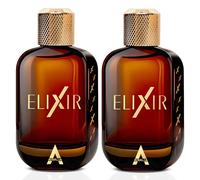 Atralia Elixir Perfume for Men - Pack of 2 Eau de Parfum (2 x 100ml) - Fresh Aromatic & Warm Amber Fragrance - Long Lasting Luxury Scent Inspired le male elixir (2, Elixir)
