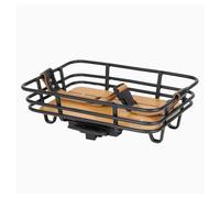 Atranvelo AtranVelo Unisex - Adult Epic Retro AVS Front Wheel Basket, Black, Brown, 26.5 x 36.5 x 7 cm