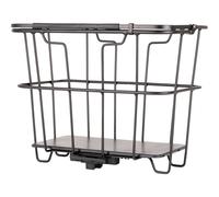 AtranVelo Unisex - Adult Grocery AVS Bicycle Basket, Black, 29 x 45 x 37 cm