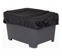 AtranVelo Bicycle Cycle Bike Rainy Medium Basket Rain Cover Black - 40 X 30 CM