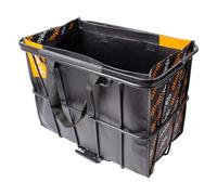AtranVelo Unisex - Adult Grocery AVS Bicycle Basket, Black, 29 x 45 x 37 cm