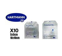 Atrauman AG 5cm x 5cm, 10cm x 10cm Packs of 5 - REF: 499571, 499573