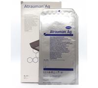 Atrauman AG Silver-Impregnated Antimicrobial Wound Dressings 20cm x 10cm, Box of 10 (Ref: 499575)