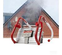 ATRBNCX Step Ladder, Fire Escape Ladder, Speed Ladder Agility Ladder, 2-6 Story Fire Safety Ladder For Indoor Or Outdoor Emergency Window Exit