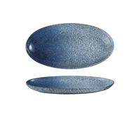 ATREDESES Dining Plates Japanese Fish Plate Ceramic Fish Plate Household Tableware Rectangular Plate Ceramic Dinner Plate(A)