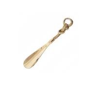 ATREDESES Shoe Horn Modern Handmade Creative Short Shoe Wearer Personalized Trendy Brass Gold Artistic Light Luxury Shoehorn Shoe Horn Long Handle For Seniors