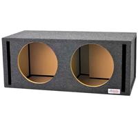Atrend 12JL01SV 12” JL Audio Dual Vented Subwoofer/Speaker Enclosure Compatible with WO X & W3 Series Subwoofers. Made in USA