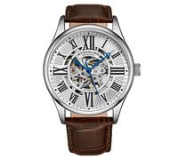 Atrium 3942 Automatic Wrist watch Skeletonized Dial 42mm Case Leather Band STÜHRLING Original Silver One Size