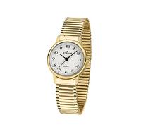 Atrium A43-60 Women's Watch Stainless Steel Analogue Quartz with Stainless Steel Drawstring Flex Band Gold Colour, gold, Bracelet
