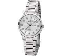 ATRIUM A39-30 Men's Stainless Steel Analogue Quartz Watch 10 Bar with Stainless Steel Strap and Day of the Week Date Display Silver