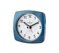 Atrium Metallic Blue Analogue Alarm Clock with Light and Snooze A251-5