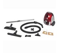 Atrix - AHSC-1 Lil Red Canister Vacuum - Portable Vac Cleaner w/ 2 Quart HEPA Filter & 3-Speed VariableMotor