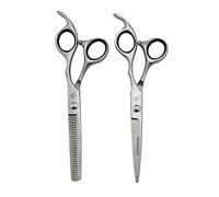 ATRIXU 6" Professional Hairdressing Scissors Laser Wire Small Teeth Micro Serrated Blade Hair Scissors Barber Shears Salon Hair Cutting Tools