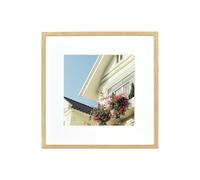 Atryinous Photo Frame 30x30 cm OAK Wooden Frame with Plexi-Glass with Mounts for 20x20 cm Photos Hanging Photos/Posters/Collages Pack of 1