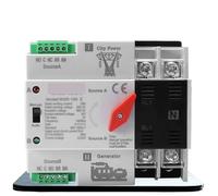ATS 2P 63A 220V Dual Power Automatic Transfer Switch W2R-100(100A)