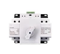 ATS 2P 63A 230V MCB Type Dual Power Automatic Transfer Switch TOQ3-2P/63 1Pcs(2 INPUT 2 OUTPUT)