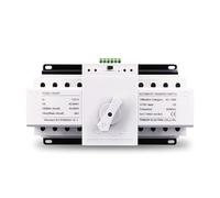 ATS 4P 125A 3-phase 4-wire 230V type dual power automatic transfer switch TOQ3-4P/125 photovoltaic mains generator