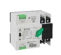 ATS Automatic Transfer Switch 2P 220V 63A 100A Grid To Generator Changeover Selector Switch(2P 100A)