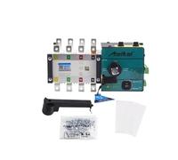 ATS Automatic Transfer Switch 4P 100A 160A 250A 300A AC220V Control Voltage Dual Power ATS Switch Generator Parts Shaluo(100A 4P)
