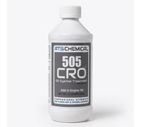 ATS Chemical 505 CRO Oil System Treatment - 12 oz Engine Oil Additive - Cleans Sludge, Reduces Emissions, Quiet Smooth Idle & Restores Performance in High-Mileage Gas & Diesel Engines