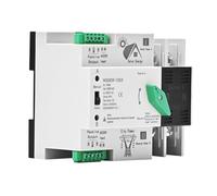 ATS Switch Dual Power Automatic Transfer 2P 125A 63A 100A AC DC Solar Inverter Circuit 3P 4P Three Phase 230V 400V No Diconnect 1Pcs(4P 63A)