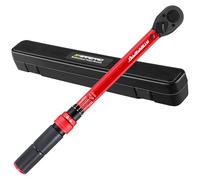 ATsafepro 1/2-Inch Drive Click Torque Wrench,10-170FT.LB/13.6-230.5N/M & Dual-Direction, 72-Tooth Dual Range Scales Torque Wrench 1/2 Drive,Easy Use for Motorcycle,Car,etc