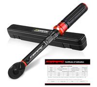 ATsafepro Bike Torque Wrench 1/4 Inch 3-25 Nm,72 Tooth Dual Direction Adjustable Torque Spanner,±3% Error Accuracy for Bike and Motorcycle Maintenance