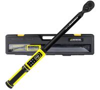 ATsafepro Digital Torque Wrench 1/2'' Drive,5.1-340N.m Electronic Torque Wrench,5 Units ±2% Accuracy Dual-Direction, LCD Screen with Buzzer & LED Alerts,Suitable for Bike,Moto,Car