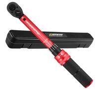 ATsafepro Torque Wrench 1/4",Bike Torque Wrench 3-25Nm Drive Click High Precision Repair Spanner for Bicycle Maintenance Kit for Road and Mountain Bikes Two-Way Ratchet