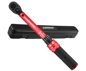 ATsafepro Torque Wrench 1/4",Bike Torque Wrench 3-25Nm Drive Click High Precision Repair Spanner for Bicycle Maintenance Kit for Road and Mountain Bikes Two-Way Ratchet