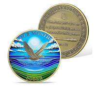 AtSKnSK 4 Months Sobriety Coin 1-12 Months Sobriety Coin Reborn Sober HA NA AA Recovery Addicted Chips Medallions Narcotics Alcoholics Anonymous Gifts for Men Women (4 Months)