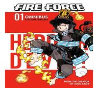 Atsushi Ohkubo Fire Force Omnibus 1 (Vol. 1-3) Paperback Book Atsushi Ohkubo Multicolor