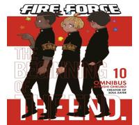 Atsushi Ohkubo Fire Force Omnibus 10 (Vol. 28-30) Paperback Book Atsushi Ohkubo Multicolor
