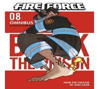 Atsushi Ohkubo Fire Force Omnibus 8 (Vol. 22-24) Paperback Book Atsushi Ohkubo Multicolor