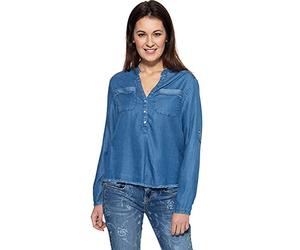 ATT, Amor Trust & Truth Women's Selena Blouse Not Applicable, Blue, L