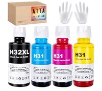 ATTA 31 32 XL Refill Ink for Smart Tank Plus, Compatible Ink for Smart Tank 7605 7306 7006 5105 5106 5107