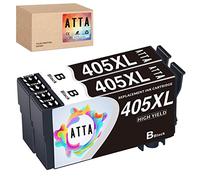 ATTA Black Ink Cartridges Compatible with Epson WorkForce Pro WF-3820DWF WF-4820DWF WF-4830DTWF WF-4825DWF WF-7830DTWF WF-7840DTW (2 Pack)