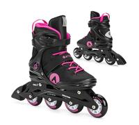 ATTABO Fitness Inline Skates Women's Cyclone Size 38 EU Inline Roller Skates with ABEC-7 Bearing Wheels PU 82A Semi-Hard TPR Comfort Stability Triple Adjustment Roller Skates for Women in Pink