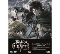 Attacco Dei Giganti (L') - Stagione 02 #01 (Eps 01-04) (Ldt) (Blu-Ray+Dvd) (1 Blu-ray)