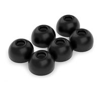 Attach Set of 6 x Memory Foam Ear Tips For Sony WF-C500 Headphones in Large