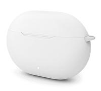 Attach Silicone Cover Protective Case For BEATs Studio Buds Earphones in White