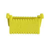 Attachable Sewing Edge for Precise Hemming Quilting Easy DIY Lock Border for Fabric Sewing Perfect Tool for Beginners to Sewing (Yellow, 6 x 3 cm)