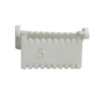 Attachable Sewing Edge for Precise Hemming Quilting Easy DIY Lock Border for Fabric Sewing Perfect Tool for Beginners Sewing (White, 6 x 3 cm)