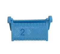 Attachable Sewing Edge for Precise Hemming Quilting Fabric Sewing DIY Lock Border for Beginners Easy to Use with 2 to 5 mm Settings (Sky Blue, 6 x 3 cm)
